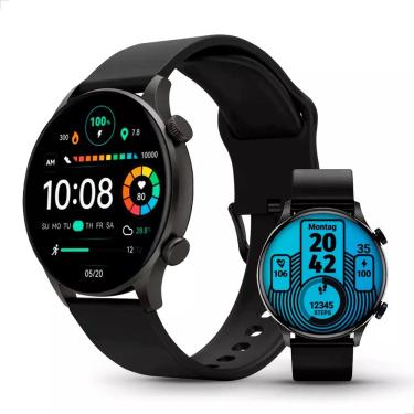 Imagem de Relógio Smartwatch Haylou Solar Plus RT3 Bluetooth Tela Amoled 1.43 Preto