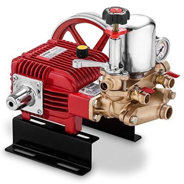 Imagem de Bomba Agrícola Tekna BPF22 | Vazão 14-22 L/min, Pressão até 45 kgf/cm², Base para Acoplamento, Ferro Fundido, Regulador com Trava e Acessórios Inclusos