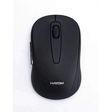 Imagem de Mouse Sem Fio MU-2916 Hayom Wireless e Bluetooth Preto