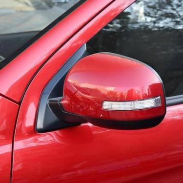 Imagem de Espelho retrovisor lateral do motorista adequado para Mitsubishi ASX 2013-2021 montagem do espelho retrovisor lateral ajuste elétrico, aquecimento, dobra elétrica, luz de seta