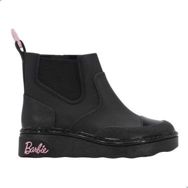 Imagem de Bota Infantil Grendene Kids Barbie Heart Bag Preto