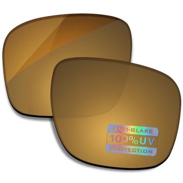 Imagem de Bowyer Lentes de reposição polarizadas para óculos de sol Oakley Sliver Stealth OO9408 - Bronze Mirorr