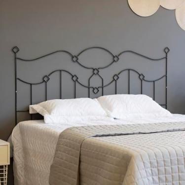 Imagem de Cabeceira Aramada Taj Mahal - Casal Preto