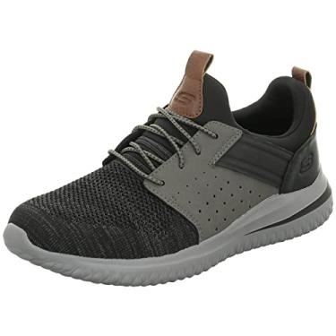 Imagem de Skechers Delson 3.0 Cicada Tênis masculino, Preto/cinza, 42