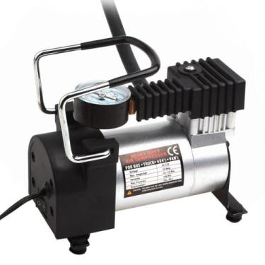Imagem de Compressor De Ar Veicular Profissional Portátil 12v Carro