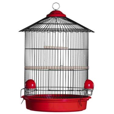 Imagem de Gaiola Redonda Chinesa Passaros Pequenos Epoxi 129