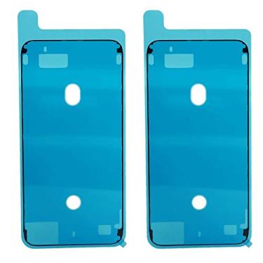 Imagem de MEEFIX moldura de tela frontal impermeável antipoeira fita adesiva de substituição para iPhone 6S 7 Plus 8 X, For iPhone 8 Plus, Preto