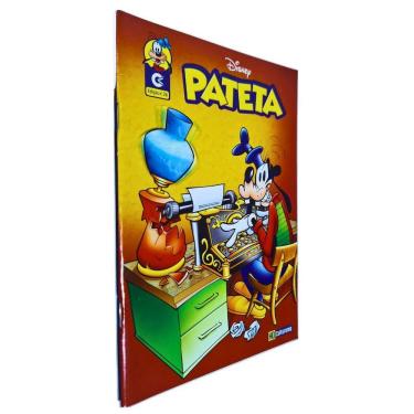 Imagem de Quadrinhos HQ Gibi Graphic Novel Formatinho 13,50x19 cm Lombada com Grampos Pateta nº 26 Culturama