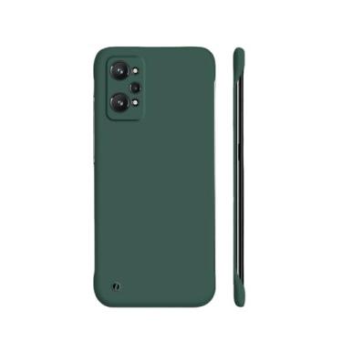 Imagem de Capa ultrafina sem moldura para PC para OPPO para Realme 10 11 Pro Plus GT NEO 3 2T 2 5G GT 2 Pro 5G Master capa de telefone rígida colorida fosca, D verde, para Realme 10 Pro