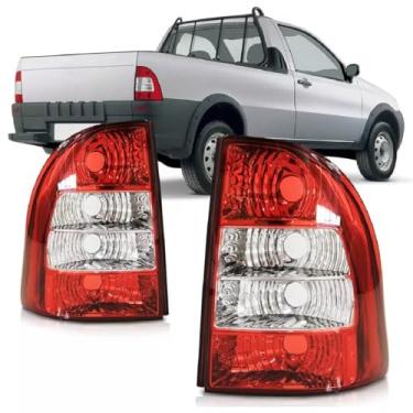 Imagem de Lanterna Traseira Pick Up Strada 2004 2005 2006 2007 2008 Bicolor UNIDADE LADO:DIREITO (PASSAGEIRO)