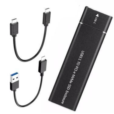 Imagem de Case para ssd m.2 externo tipo c/usb 3.0 para nvme f3 cs-nvm