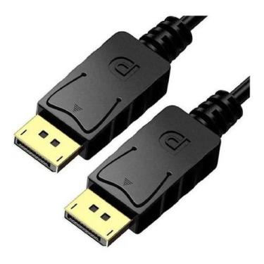 Imagem de Cabo Displayport 1.2 4k 144hz Adaptador Dp Blindado 1,8m 3 D - New