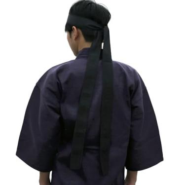 Imagem de ZooBoo Kendo Samurai Warrior Kendo Faixa Ninja Tiara Ninja 200 cm (preto)