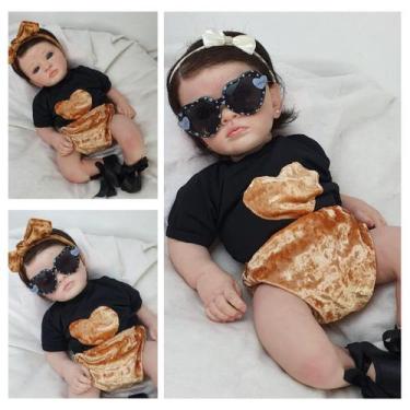 Imagem de Bebê Reborn Menina Fashionista 20 Itens - Mundo Azul e Rosa
