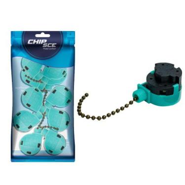 Imagem de 10x Chave Interruptor C/ Corrente P/ Ventilador Teto 3 Vel 4 Fios - CH