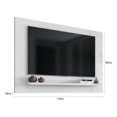 Imagem de Painel Suspenso Aéreo Embutido de Parede Sala De Estar Smart Tv 50 Saf