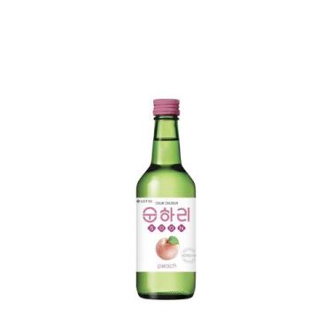 Imagem de Bebida Alcoólica Sabor Soju Pêssego - 360ml - Hanjam