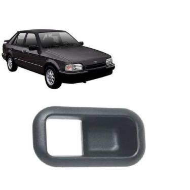 Imagem de Moldura Maçaneta Interna Escort 83/92 Preto - Universal