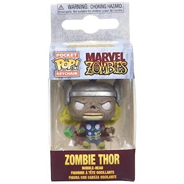 Imagem de Funko Pop! Keychain: Marvel Zombies - Thor Multicolor, 2 inches