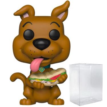 Imagem de Scooby-Doo: Boneco do Scooby Doo com Sanduíche Funko Pop! de vinil (embalado com capa protetora de caixa pop) compatível)