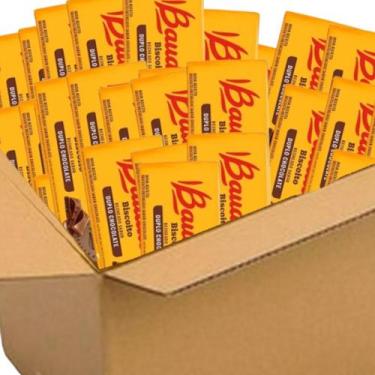 Imagem de Biscoito Recheado Bauducco Duplo Chocolate 140g Caixa 56 Un