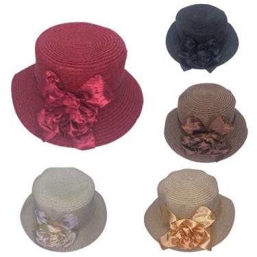 Imagem de Chapéu Santos Bege Infantil Menina Delicada Francesa Sol - Chapéu Sant