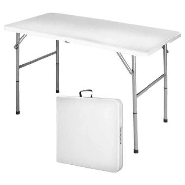 Imagem de Mesa Dobrável Pelegrin PEL-211A Vira Maleta 1,22M