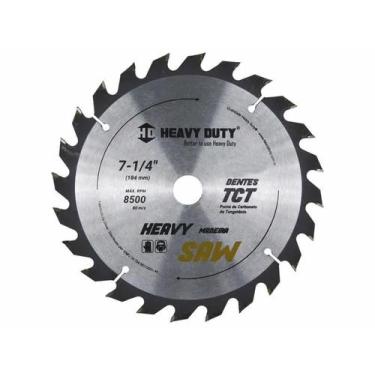 Imagem de Disco Serra Circular Videa 7-1/4 24 Dentes Heavy Duty
