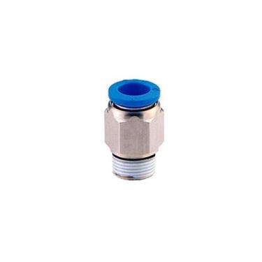 Imagem de Conexão Rápida Reta Macho 08 Mm X 1/8 Bsp - Brasil Eletropneumática, R