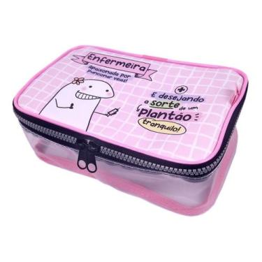 Imagem de Estojo Box Flork Enfermeira Transparente 100 Pens  - Gicalli