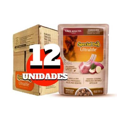Imagem de Sachê Special Dog Adulto Cordeiro: Caixa com 12 unidades