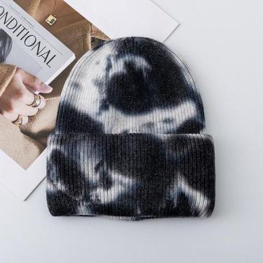 Imagem de Touca De Inverno Feminino Moda Tie Dye ELASHOPP
