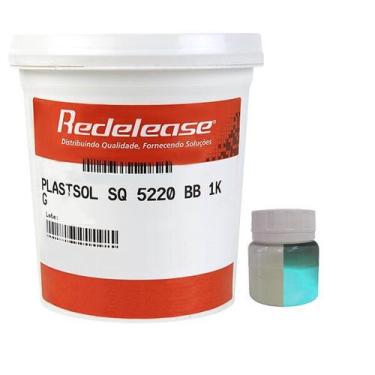 Imagem de Kit Plastisol SQ 5220 + Pigmento Redelux Para Fabricação De Isca Glow 