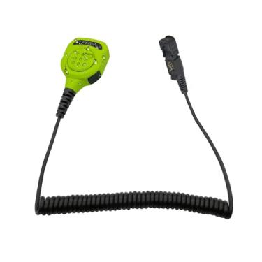 Imagem de Pdflie Microfone de ombro à prova d'água IP65 Walkie Talkie Radio Speaker Microfone com conector de áudio de 3,5 mm para Motorola XPR3300 XPR3300e XPR3500 XPR3500e DP2000 DP2400 DP2600 DP3441 Walkie