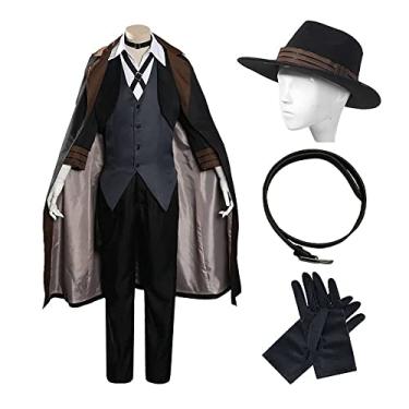 Imagem de Helltaker Bungo Stray Dogs Nakahara Chuuya Cosplay Costume for Men Halloween Party Suit