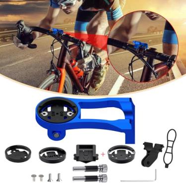 Imagem de BIKOOCO Suporte de computador de ciclismo - Suporte GPS frontal versátil para Wahoo, Garmin, Bryton, Cateye - compatível com guidão de 32 mm - ideal para mountain bikes e mais