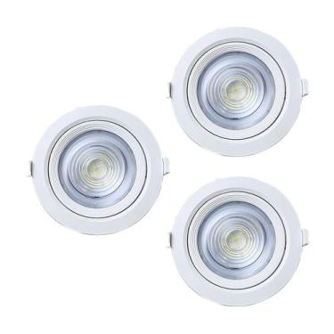 Imagem de Kit 3 Spot de Led Embutir Alltop Par30 Redondo 10W Bivolt Taschibra, 4