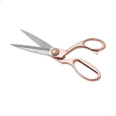 Imagem de Tesoura Alfaiate Tecido 19,8cm de Aço Inox Rose Gold ArtePunto