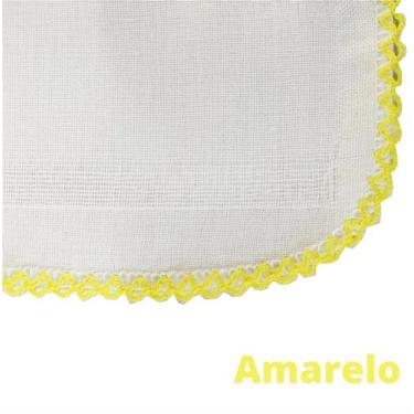 Imagem de Fralda de Ombro 70x70 cm Marca Cremer  Pinte e Borde com faixa de 15cm