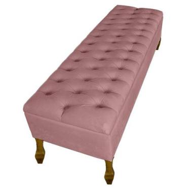 Imagem de Sapateira Recamier Iza De Decoração Para Quarto Para Cama Box Casal Qu