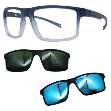 Imagem de Oculos Mormaii 6127 Swap 5 DL6 Com 2 Clipons G15 e Azul, G15, Azul