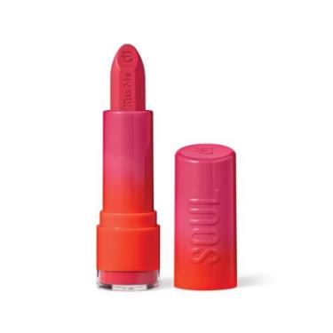 Imagem de Eudora Soul Kiss Me Rosa Trendy Batom Matte FPS 15 3,7g