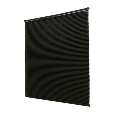 Imagem de Cortina Persiana Horizontal 25mm 120x130cm Preta Primafer