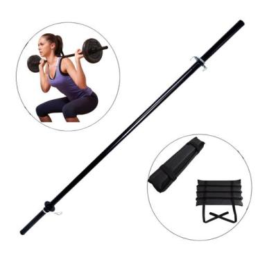 Imagem de Kit Barra Oca 1,80m Protetor de Barra 45cm  Body Pump - Hartwit