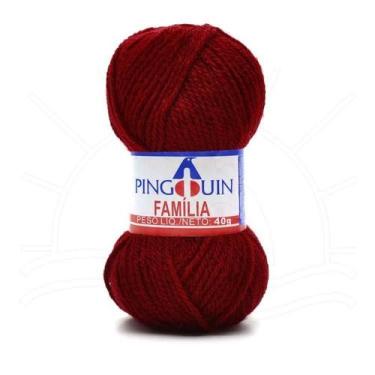 Imagem de Lã Família 40g - Pingouin, 0315 VERMELHO