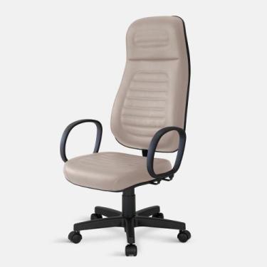 Imagem de Cadeira Presidente Extra Belluno Giratória com Braços - Flex Cadeiras,