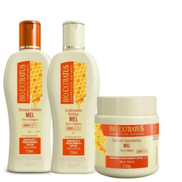 Imagem de Shampoo Cond +Banho de Creme Mel Nutritivo 250g Bio Extratus