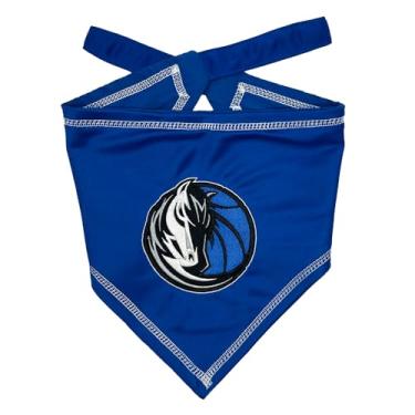 Imagem de Pets First Bandana NBA Dallas Mavericks TIE, tamanho pequeno/médio. Cachecol bandana para cães de estimação e gatos. A melhor bandana de festa para dia de jogo