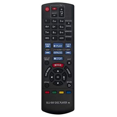 Imagem de N2QAYB000961 Ajuste remoto substituto para leitor de discos Blu-Ray Panasonic DMP-BDT460 DMP-BDT360 DMP-BDT360EB-K DMPBDT460EB9 DMP-BDT460EB-S
