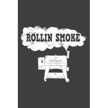Imagem de Funny Pellet Smoker Bbq Pit Grill for Meat Smoking Lover: HEARTS JOURNAL - 6" x 9", 120 Pages: Planner, Lined College Ruled Paper, Journal, Diary, Matte Finish Cover.